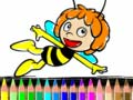 Spel Terug naar school: Maja de Bij Kleurboek online