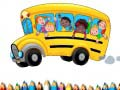Spel Kleurboek Schoolbus online
