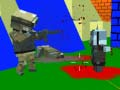 Spel Schieten op Zombie Blok Oorlog online