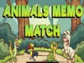 Spel Dieren Memo Match online