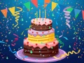 Spel Verjaardagstaart Puzzel online