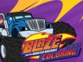 Spel Baze en de monster machines Kleurboek online