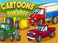 Spel Cartoons Vijf Verschillen online