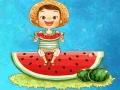 Spel Watermeloen en Drankpuzzel online