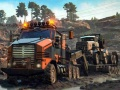 Spel Puzzel met vrachtwagens in de modder online
