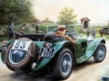 Spel Schilderij Vintage Auto's Puzzel online