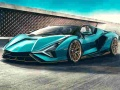 Spel Lamborghini Sian Roadster Puzzel online