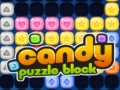 Spel Candy Puzzle Blok online