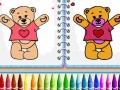Spel Schattige Teddybeer Kleuren online