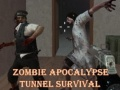 Spel Overleven in de zombie-apocalyps tunnel online