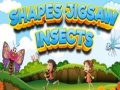 Spel Vormen Puzzel Insecten online