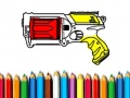 Spel Terug naar School: Nerf Kleurboek online