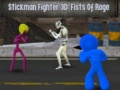 Spel Stickman Vecht 3D: Vuisten van Woede online
