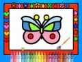 Spel Kleur en decoreer vlinders online