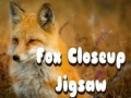 Spel Vossen Close-up Puzzel online