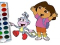 Spel Schattig Meisje Kleurenboek online