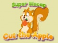 Spel Super Eekhoorn Snijd de Appel online
