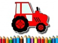 Spel Gemakkelijk Kinderen Kleuren Tractor online