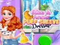 Spel Eliza & Annie: Kleedje met Puff Mouwen Aankleden online