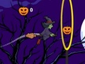 Spel Vliegende heks Halloween online