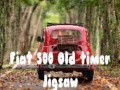 Spel Fiat 500 Oldtimer Puzzel online