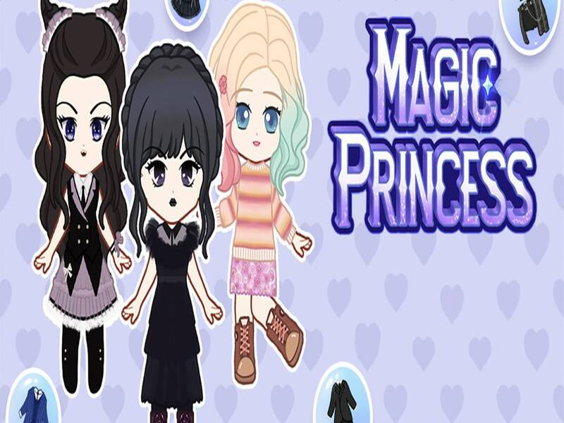 Spel Magic Princess: Kleed Dop aan online