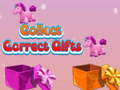 Spel Verzamel de juiste cadeaus online