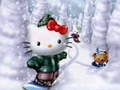 Spel Hello Kitty Kerst Puzzel online