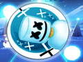 Spel Hop Ball 3D: Dansende Bal op Marshmello Tegelsweg online