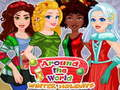 Spel Rond de wereld: Wintervakanties online