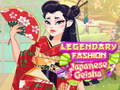 Spel Legendarische mode van de Japanse geisha online