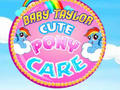 Spel Baby Taylor: Schattige Ponyverzorging online