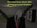 Spel Slenderman Moet Sterven: Ondergrondse Schuilplaats online