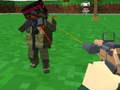 Spel Blokkerige Zombie en Voertuigschieten online