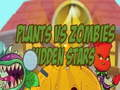 Spel Planten tegen Zombies: Verborgen Sterren online