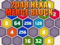 Spel 2048 Hexa Samenvoegen Blok online