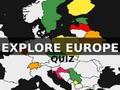 Spel Quiz over de locatie van Europese landen online