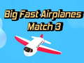 Spel Grote Snelle Vliegtuigen Match 3 online