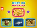 Spel Wat eten dieren? online