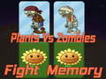 Spel Plants vs Zombies Gevecht Geheugen online