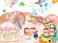 Spel Gelukkige Kinderdag Puzzel online