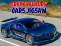 Spel Franse Luxe Auto's Puzzel online