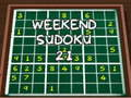 Spel Weekend Sudoku 21 online