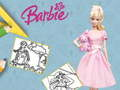 Spel Barbie Kleurboek online