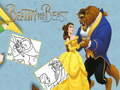 Spel Kleurboek Belle en het Beest online