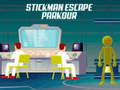 Spel Stickman Ontsnapping Parkour online