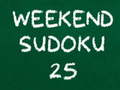 Spel Weekend Sudoku 25 online