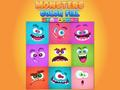 Spel Monsters Kleur Vul online