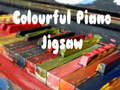 Spel Kleurige Piano Puzzel online