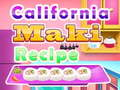 Spel California Maki Recept online
